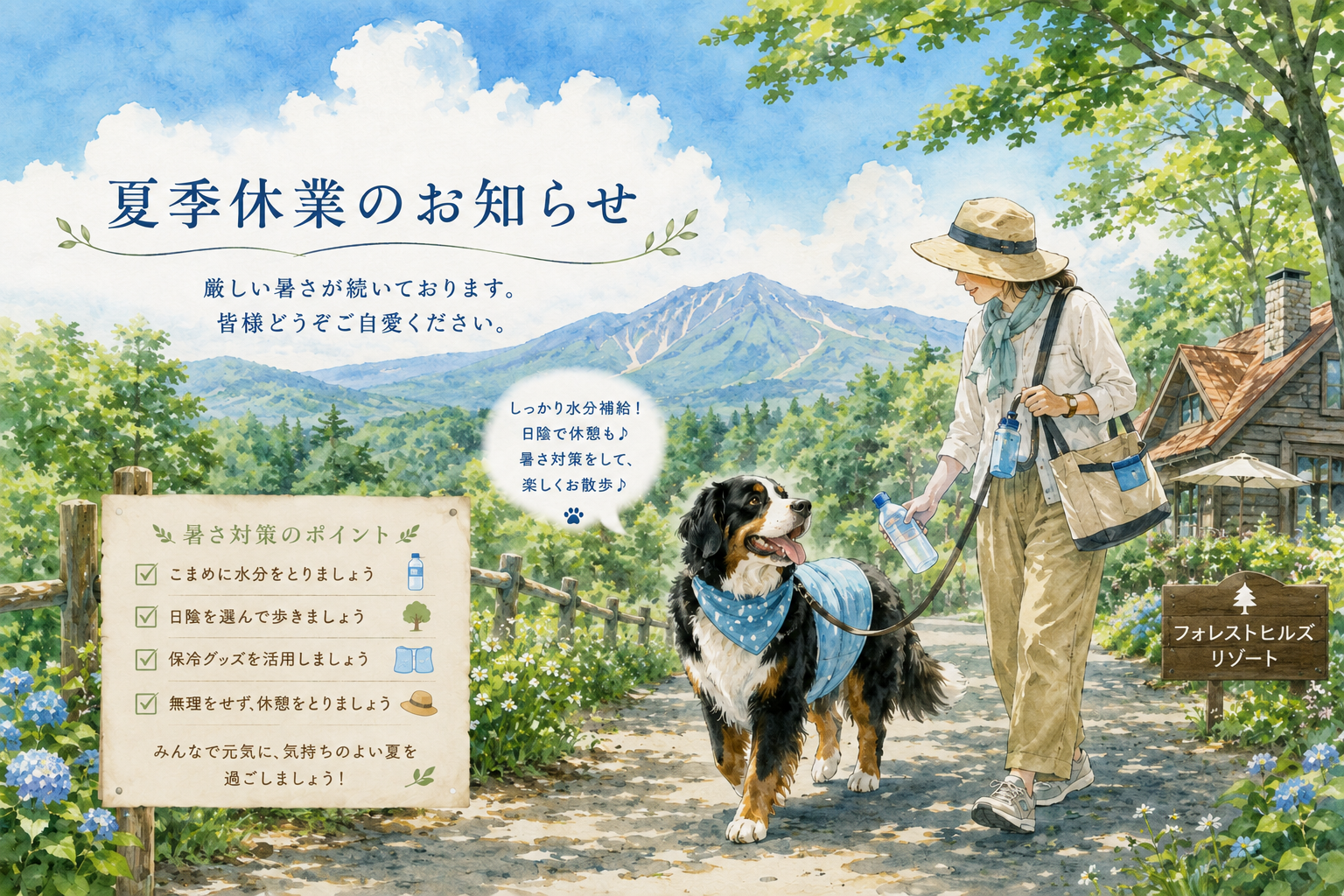 那須高原の夏2026